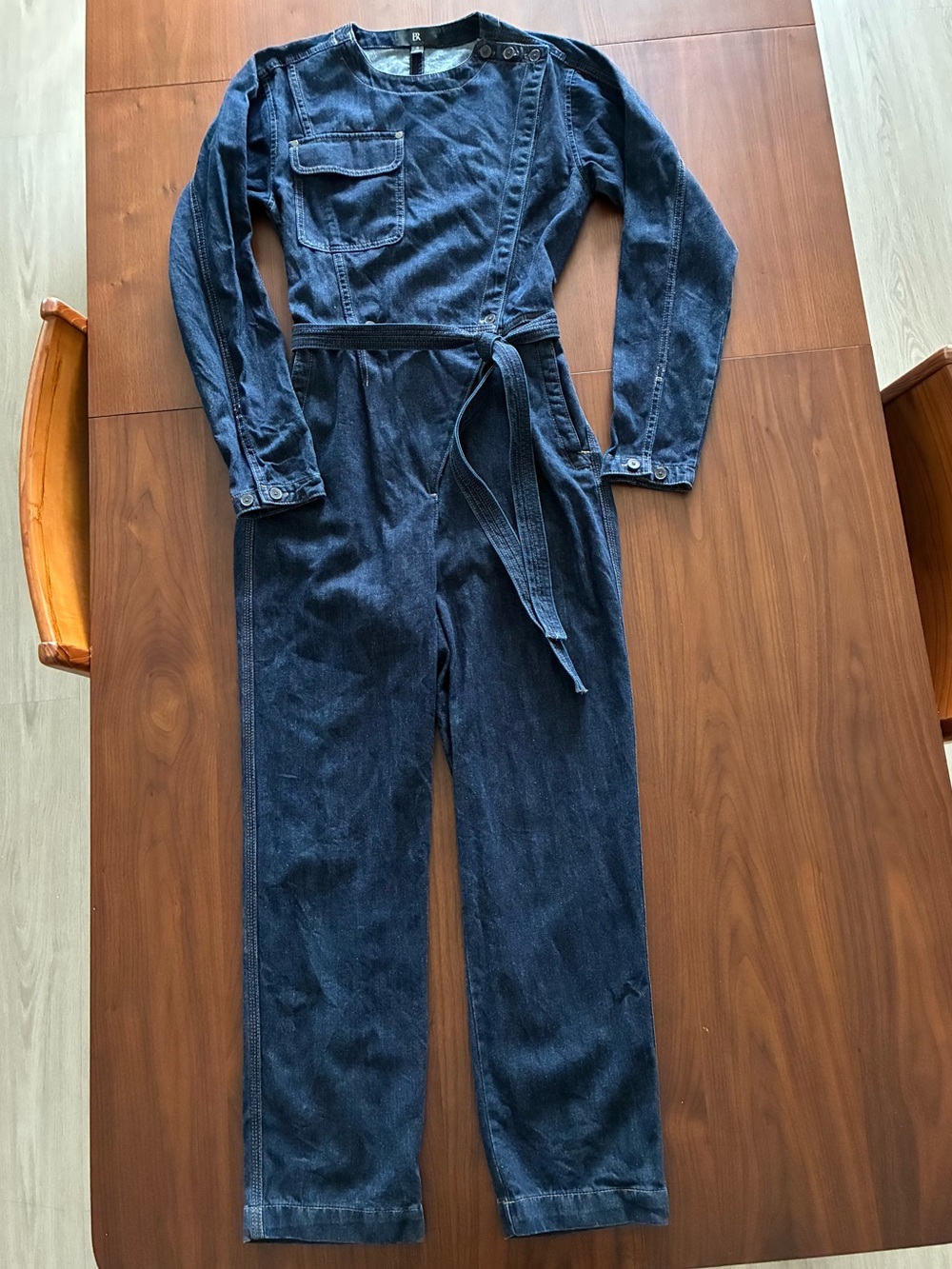 Banana Republic size 4 tall long sleeve jumpsuit, worn once